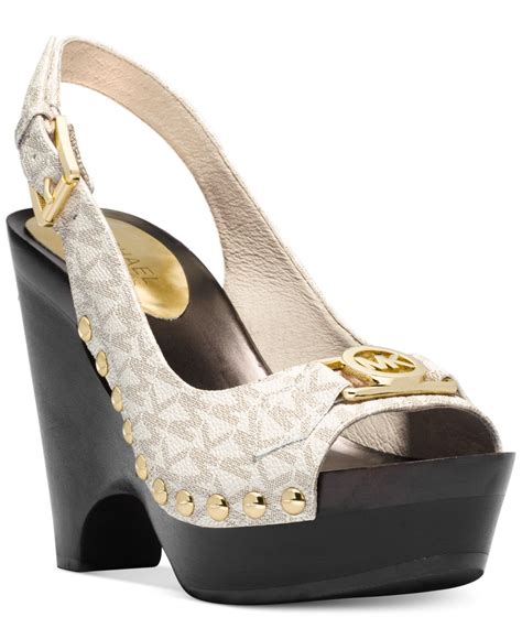 michael kors ss platform|michael kors heels platform.